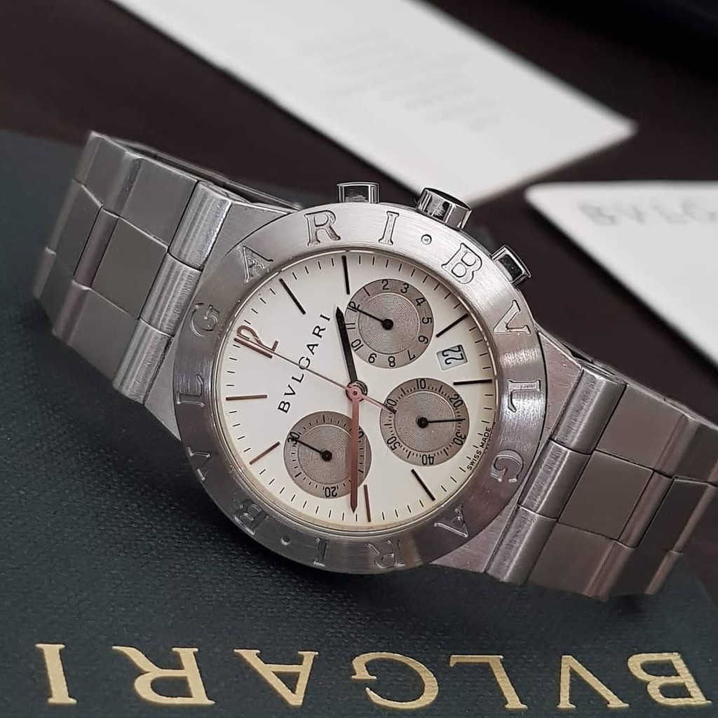 BVLGARI DIAGONO CHRONOGRAPH | JAM SECOND