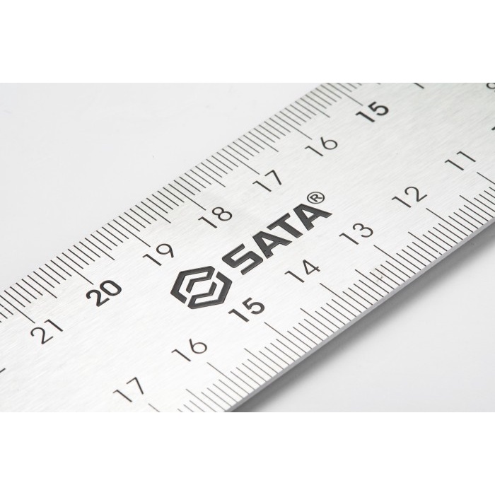 

gk SATA 91412 Penggaris Besi 30 cm - Caenters Squares 300 mm