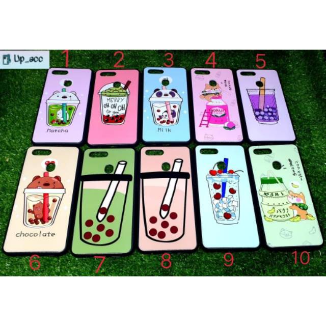 HardCase Fuze Motif Cewek Realme C2 / OPPO A1k
