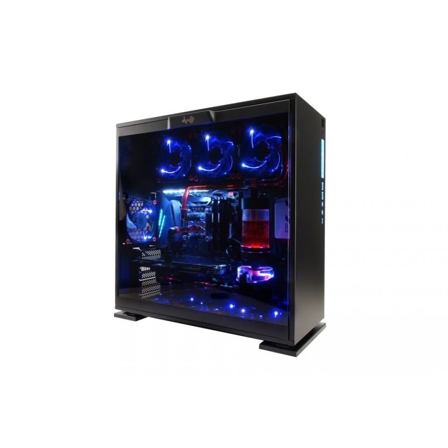 CASING InWin 303C - ATX Latest USB 3.1 Gen 2 Type-C RGB WHITE AND BLACK