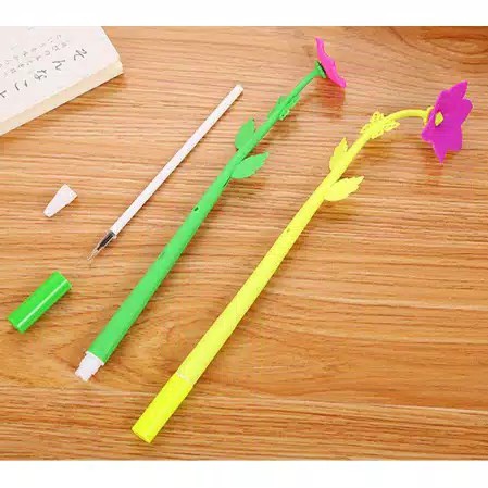 

PC Pulpen Pena Unik Motif Bunga Pen Flower Karakter Lucu