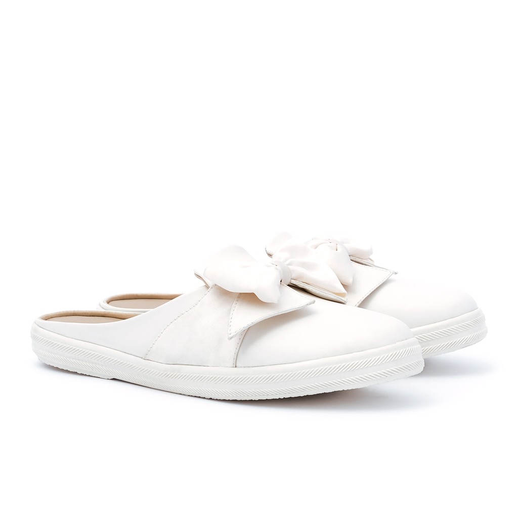 Khakikakiku Amora Mule White