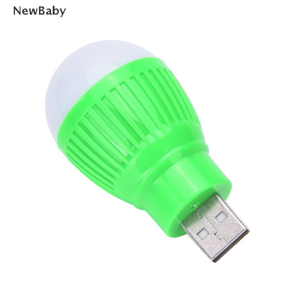 Lampu Bohlam LED USB Mini Portable Warna Putih Untuk Membaca