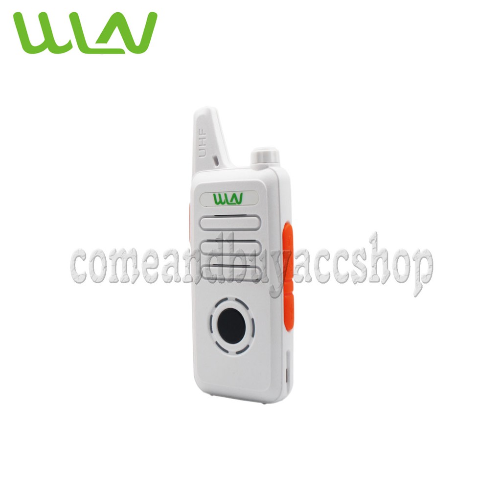 Walkie Talkie WLN HT Two-Way Radio KD-C1 (Dengan Layar Digital)- Putih