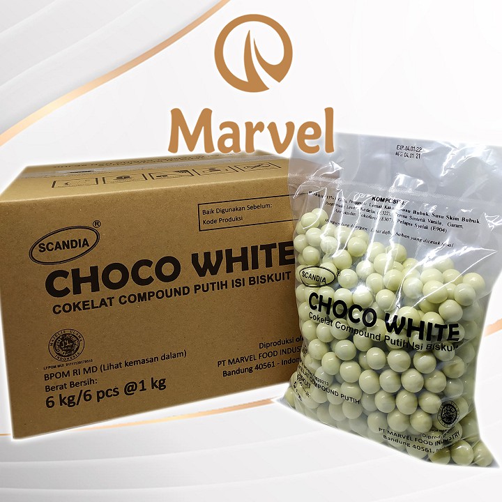 

SCANDIA COKLAT WHITE KEMASAN 1 KG