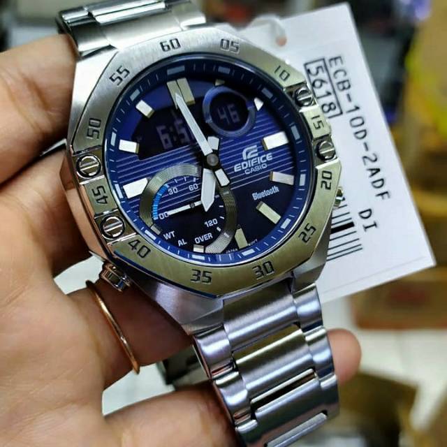 CASIO EDIFICE ECB-10D-2A
BLUETOOTH CONNECT ORIGINAL GARANSI RESMI GAP 2TH