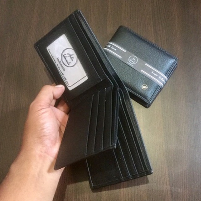 [BY ANTON HILMANTO]‼️Dompet pria model 3 dimensi bahan kulit sintetis lokal sp4 #dompet #dompetpria #dompetlipat #dompet