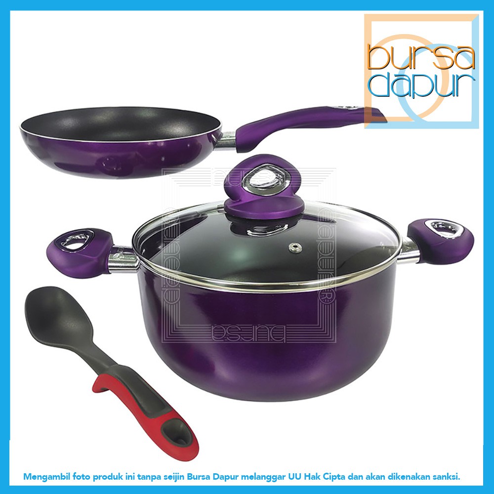 Supra Rosemary Cookware Jasmine Set 4 pcs