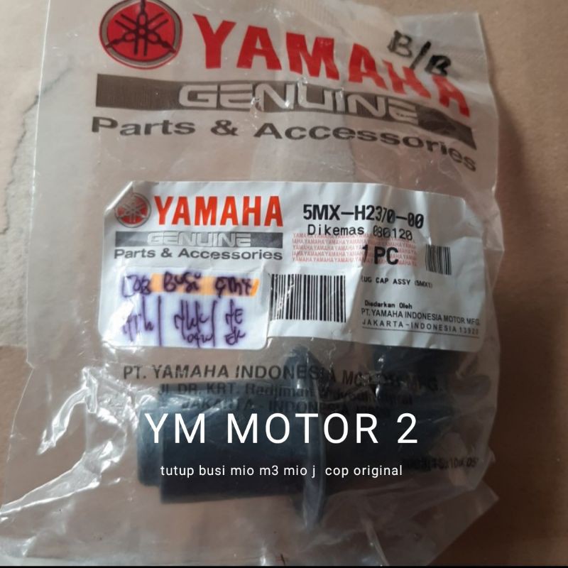 tutup busi mio m3 mio j cop original