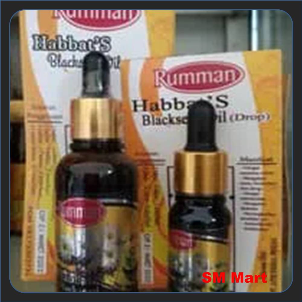 Minyak Habbatussauda Jinten Hitam Cair Tetes Rumman Habbats Oil Drop 30 ml