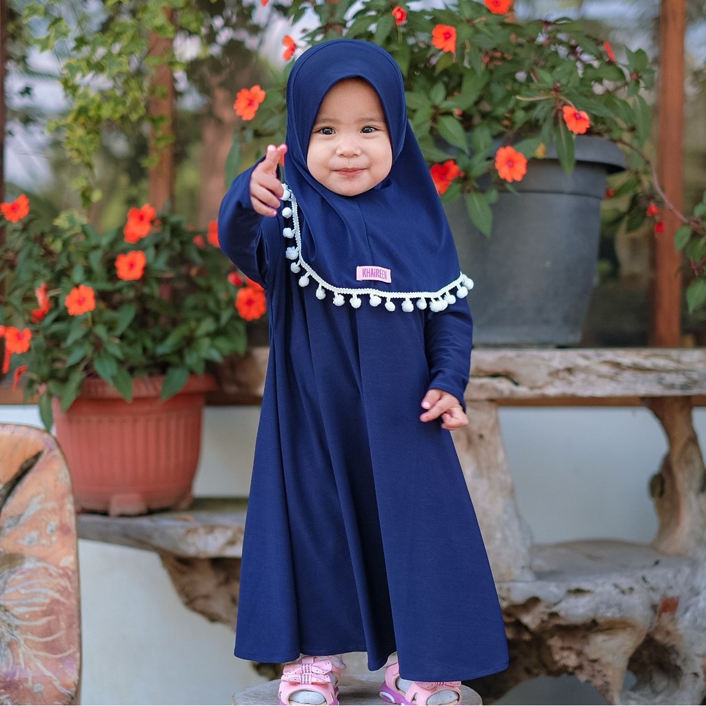 Gamis Bayi / Gamis Anak Perempuan Original Khaireen Usia 0-5 Tahun Khaireen / Gamis Bayi Perempuan