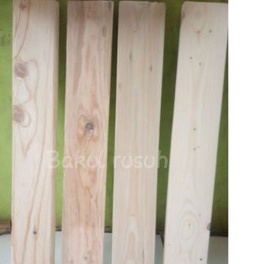 Kayu papan Jati Belanda Mulus Eks Palet Papan Jati Landa 8x65  cm