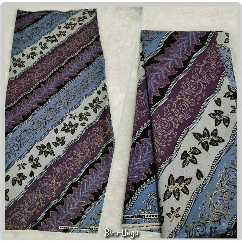 Bakal Kain Batik Semi Sutra Voil, Motif Kraton Batik Execlusive Bahan Printing Bahan Kain Batik Halu