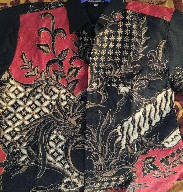Kemeja Batik Pria Alisan Lengan Panjang Premium Solo Modern Slimfit Aluna 075