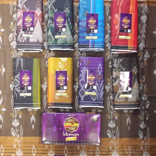 Sarung atlas kembang idaman atlas