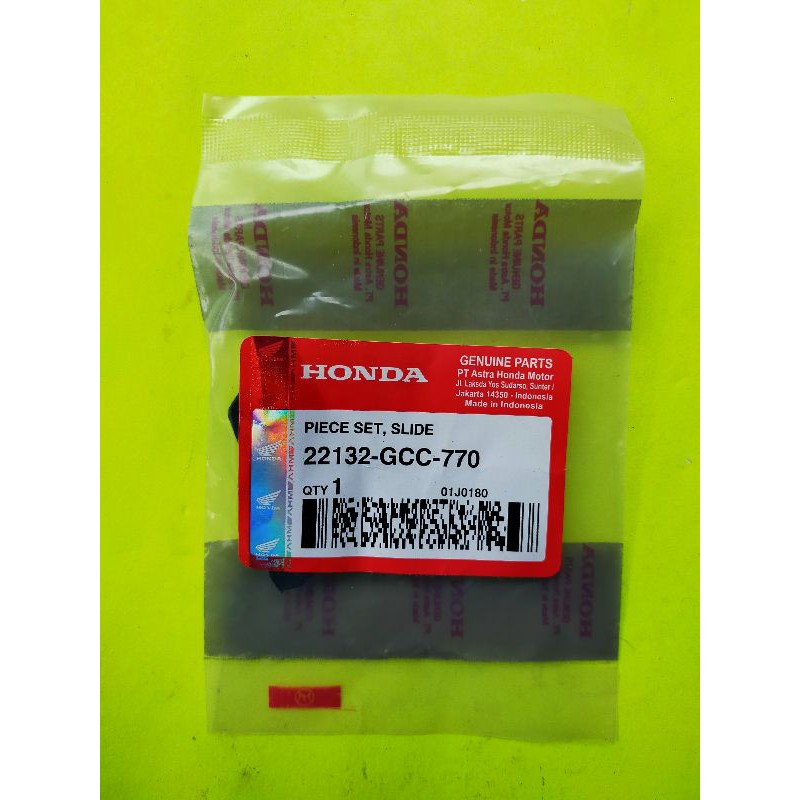 SLIDER BEAT/VARIO SCOOPY CODE PART 22132-GCC-770