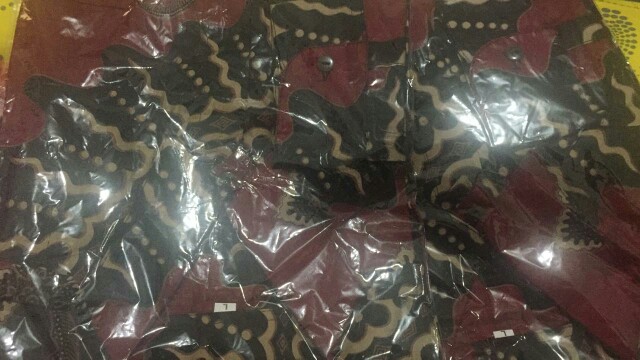 Kemeja Batik Lengan Panjang Size M L Xl Xxl Xxxl