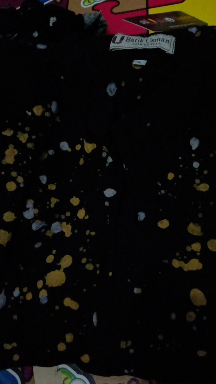 Batik Usman Gamis Terbaru Gamis Twill Rayon Candimekar Abstrak Gamis Syari Twil - Daster Twill