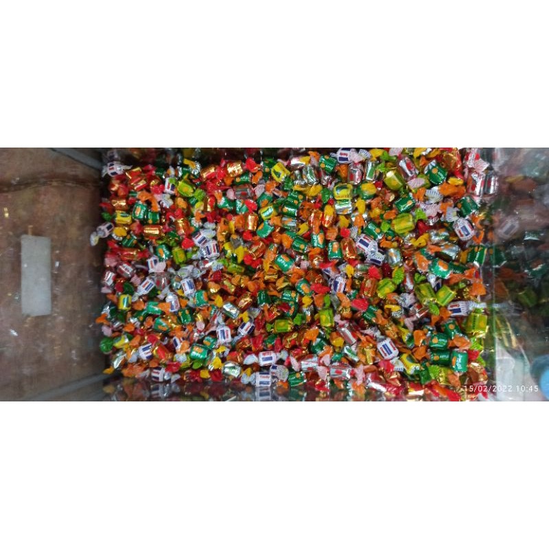 

permen mini buah2n 250gr