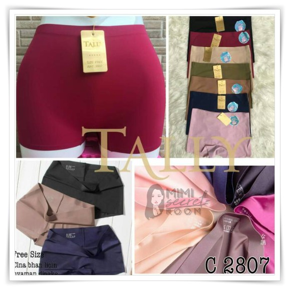 ❤ MIMI ❤ TALLY CD CELANA DALAM SHORT SEAMLESS 174 (L) TALLY 2807