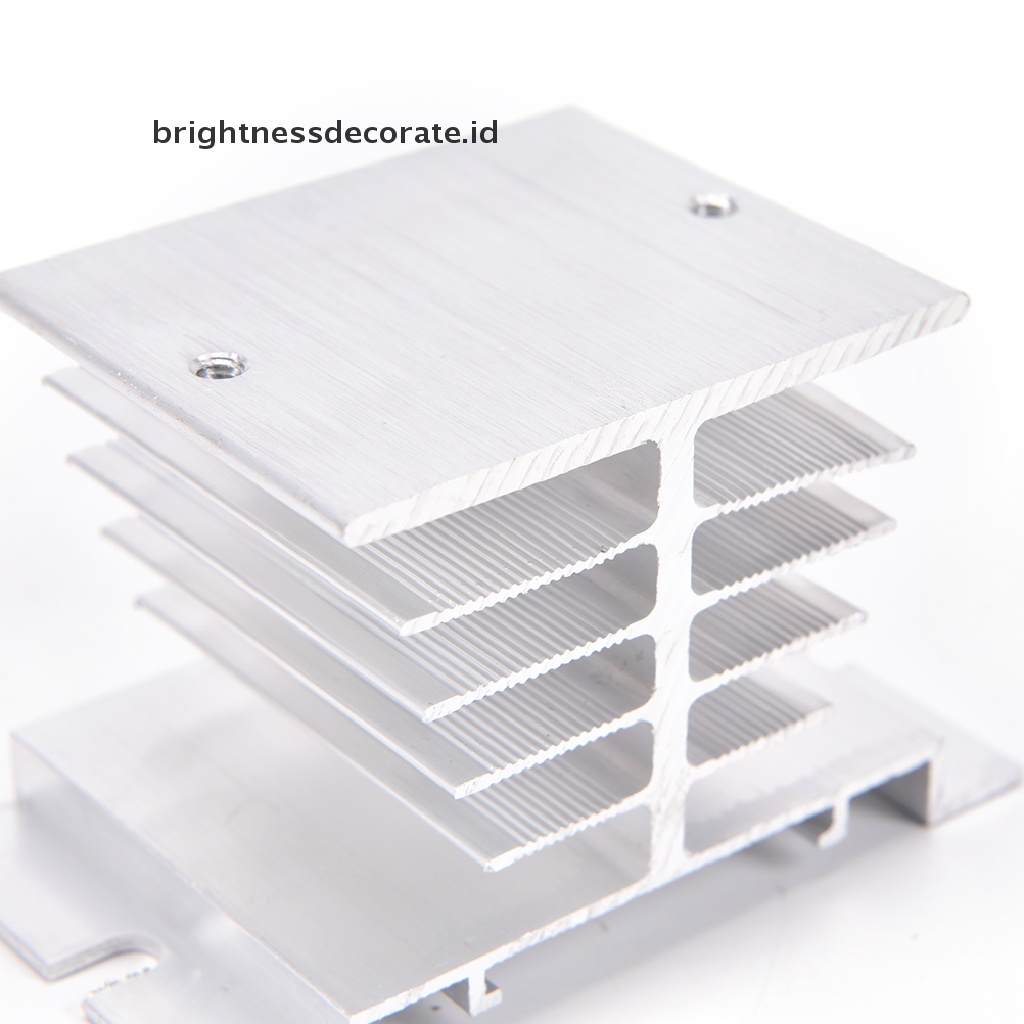 Ssr Solid State Relay Penghilang Panas Bahan Aluminum Ukuran Kecil