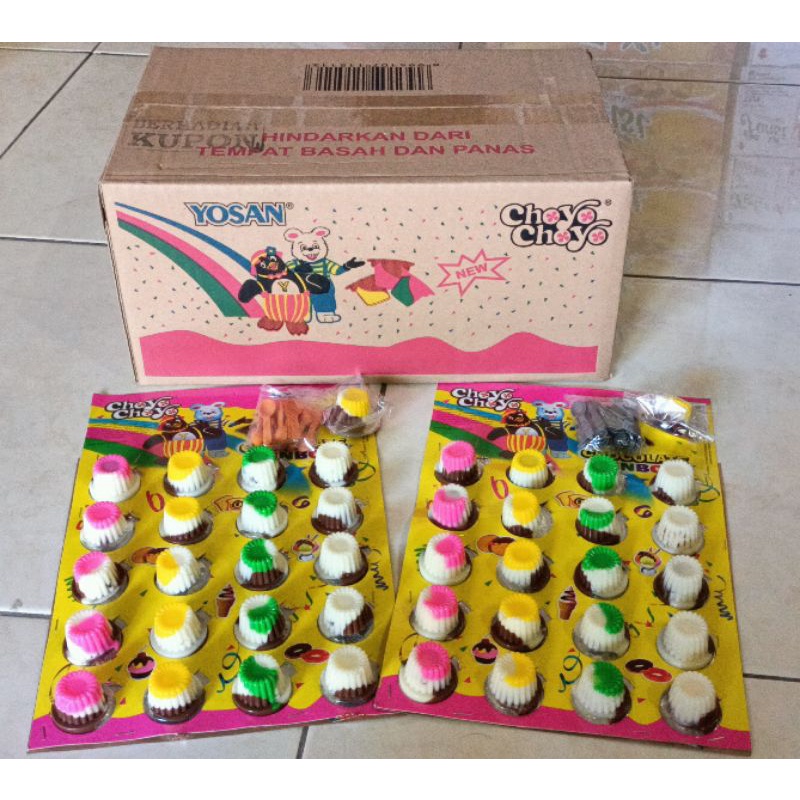 

CHOYO COKLAT RAINBOW CUP NEW/YOSAN COKLAT JADUL