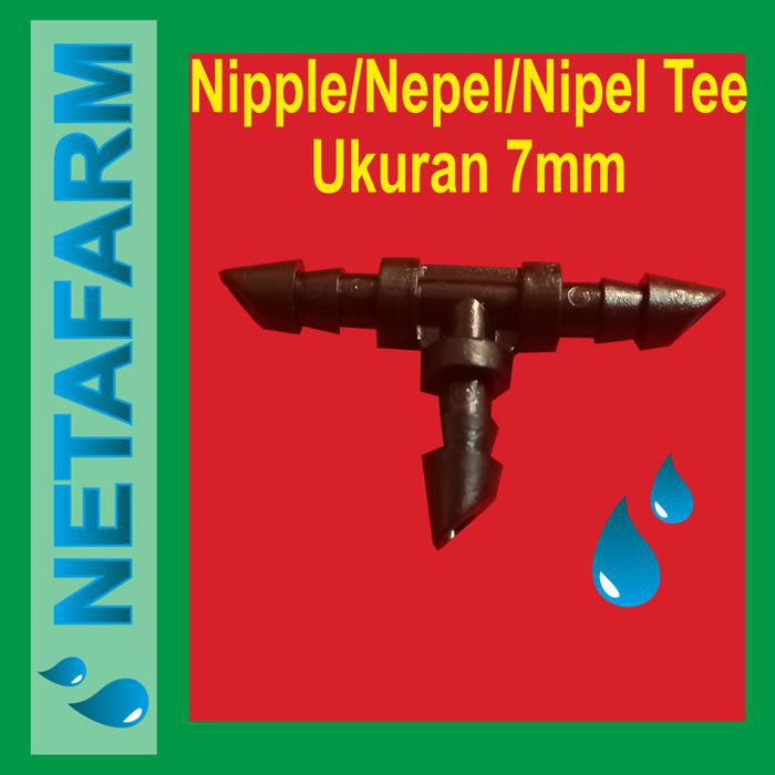 Nipple/Nepel/Nipel Tee 7 mm