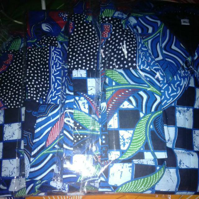Batik Solo Kemeja Batik Pria Panjang Asmawijaya Kanaya 145.000