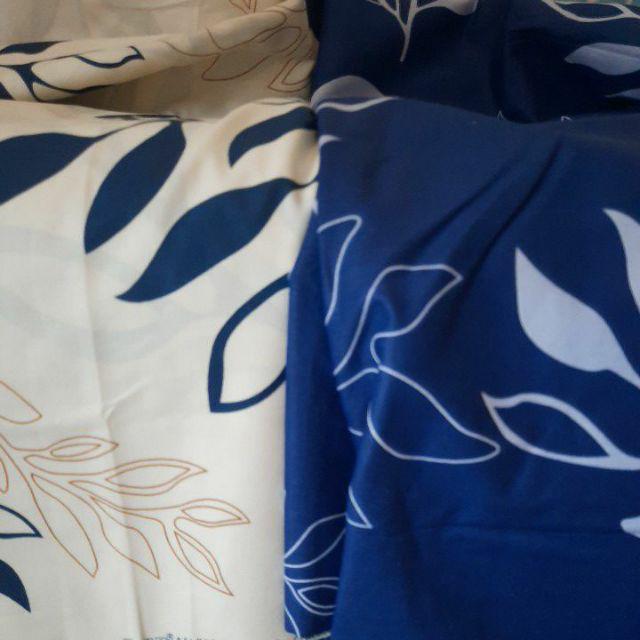 Kain Bahan Sprei Meteran Katun Star Motif Acacia