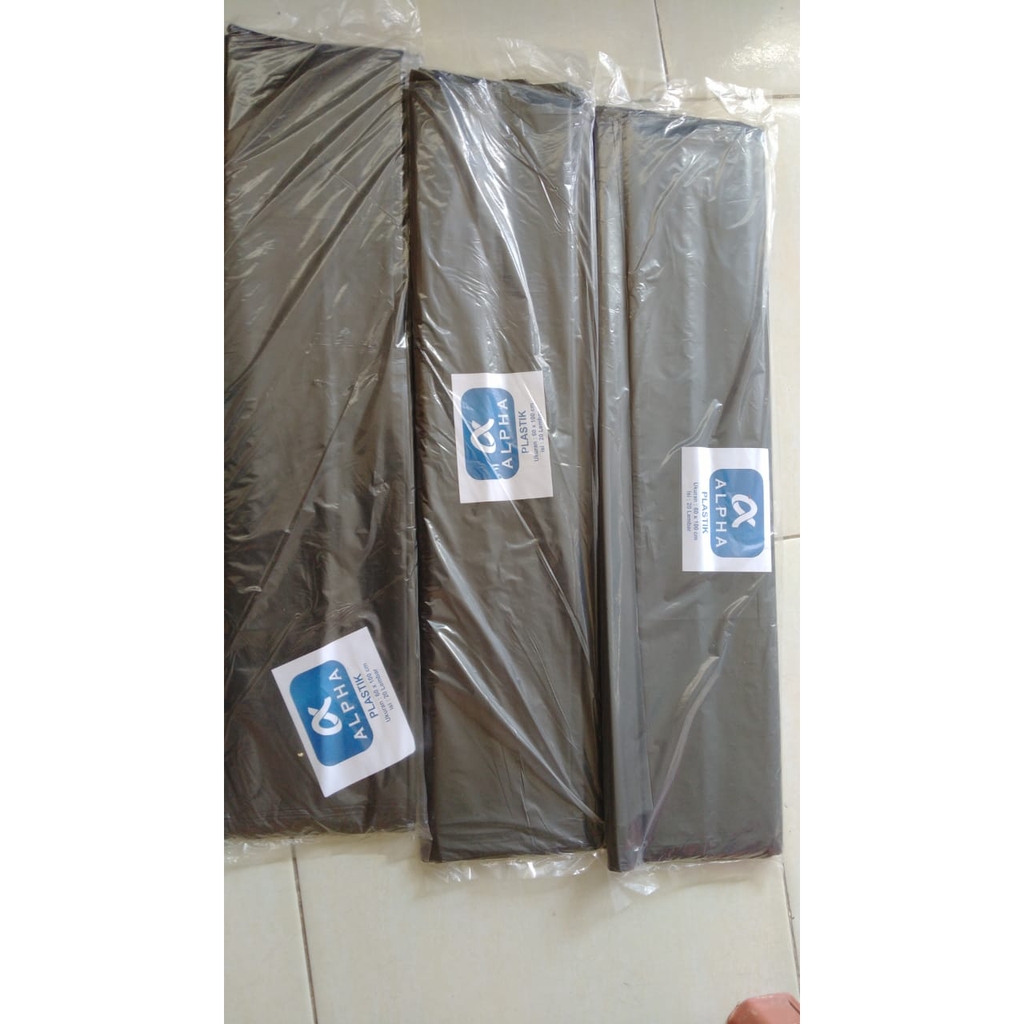 Plastik Sampah Hitam ALPHA Uk. 60X100