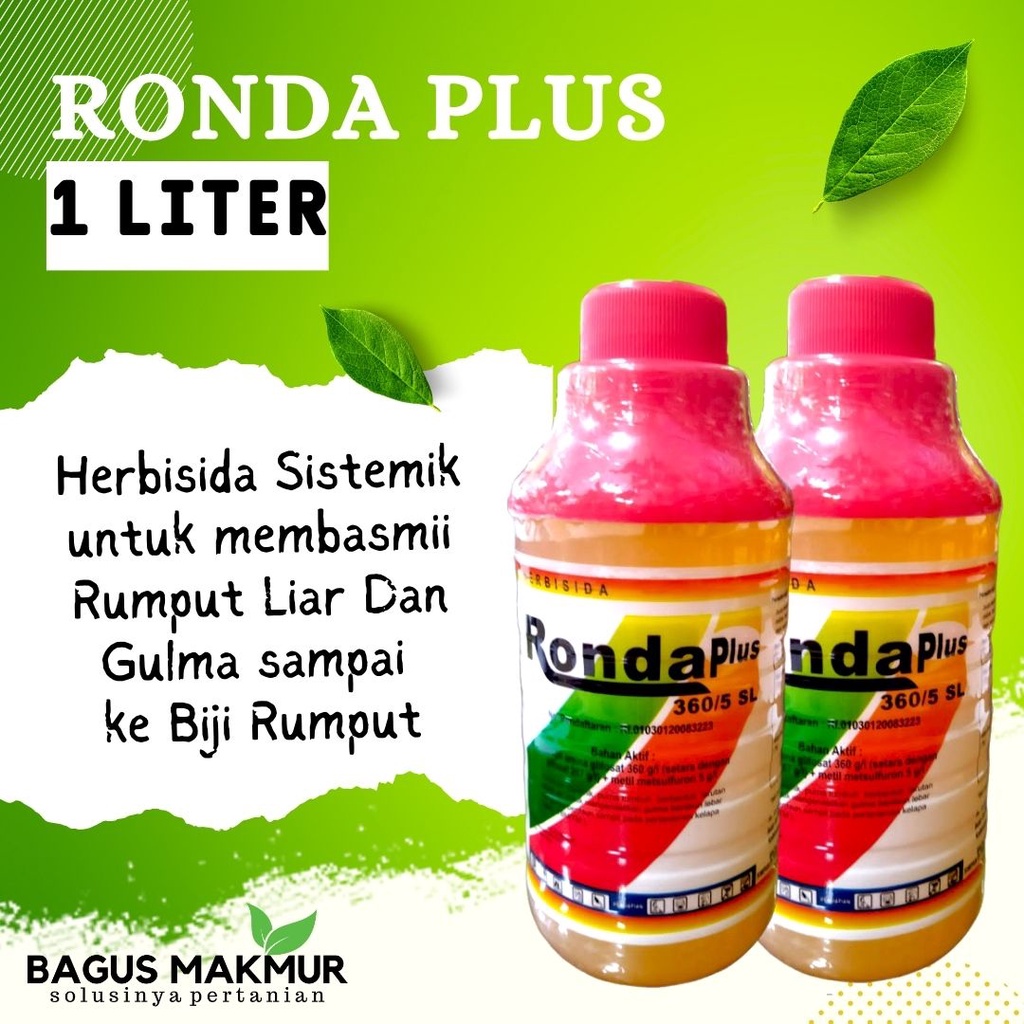 OBAT RUMPUT RONDA PLUS 1 LITER