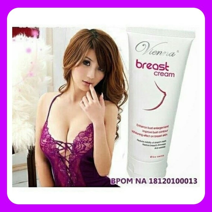 Vienna Herbal Breast Up Cream BPOM Krim Pembesar Pengencang Payudara Original