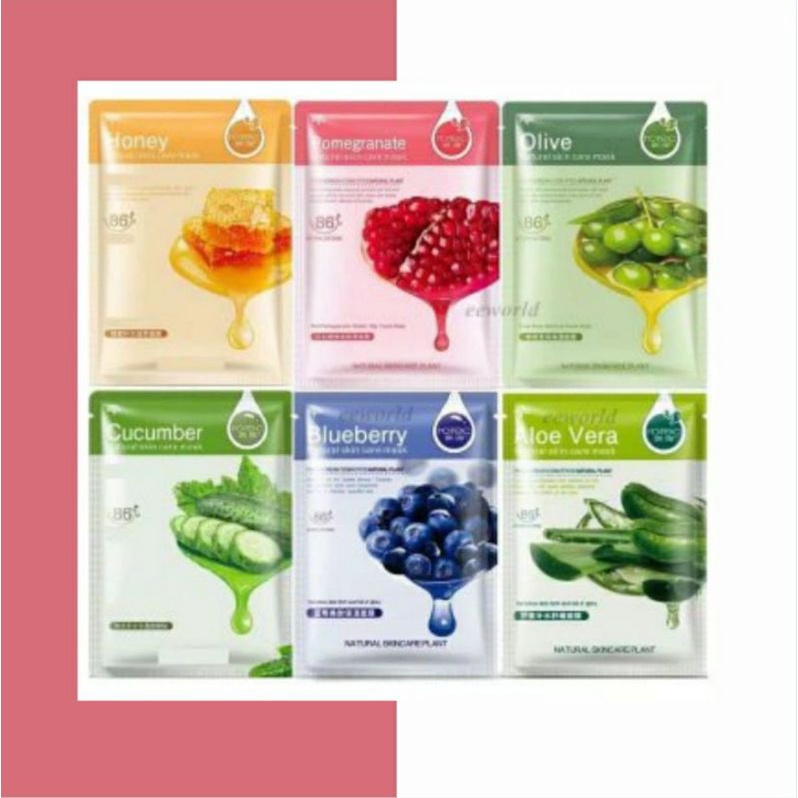 ROREC / HCHANA NATURAL SKIN CARE MASK SHEET / ROREC SHEET MASK