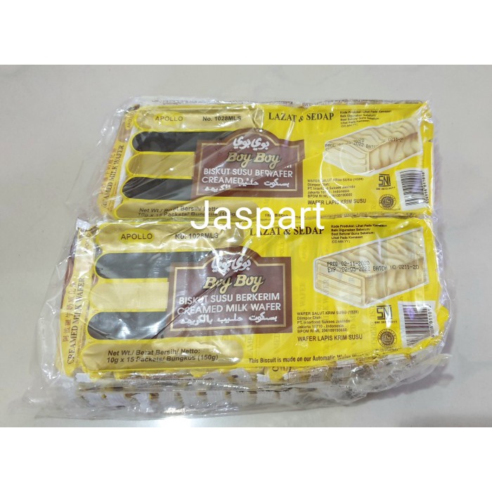 

Wafer Susu Boy Boy Apollo Import Malaysia Kualitas Terbaik