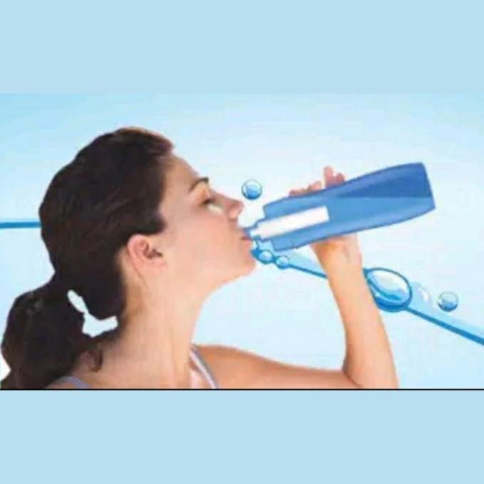 botol minum filter air water purifier portable outdoor camping