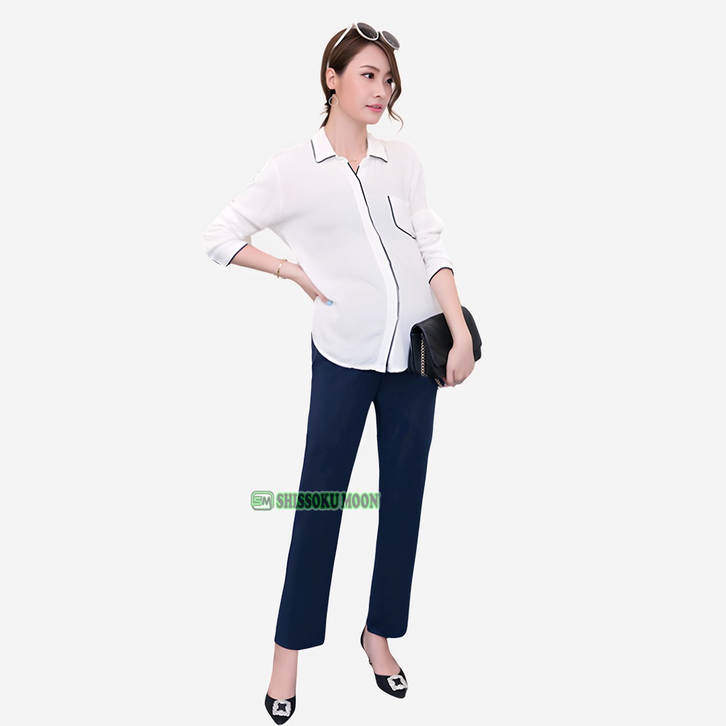 Celana Hamil Kerja Kantor Formal Model Standar Dan Pensil Bahan Premium Tebal