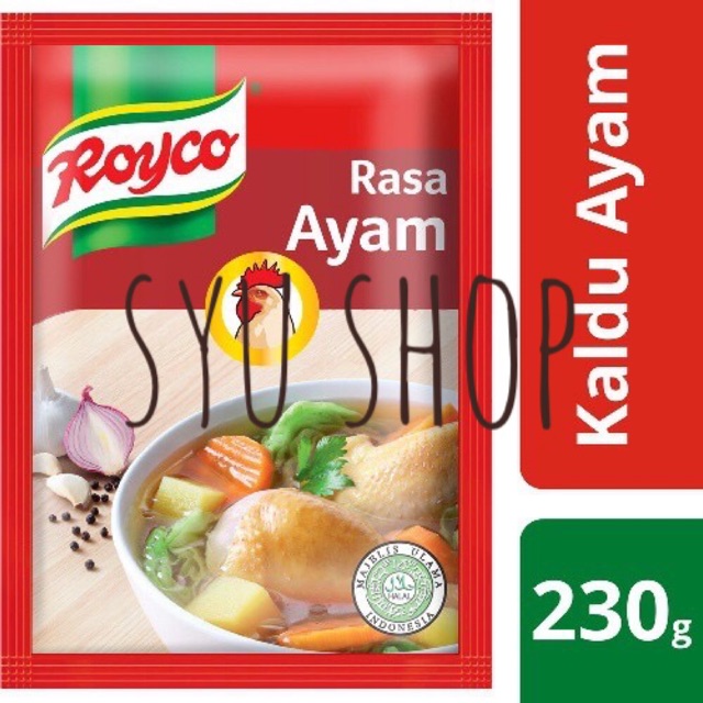 

Royco ayam 230 gr micin msg