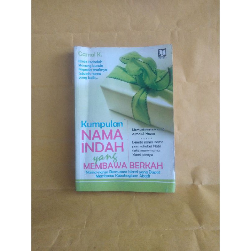 

KUMPULAN NAMA INDAH YANG MEMBAWA BERKAH (ORIGINAL)