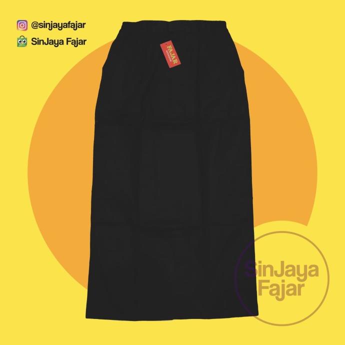 Rok Panjang Hitam Span Seragam Sekolah FAJAR