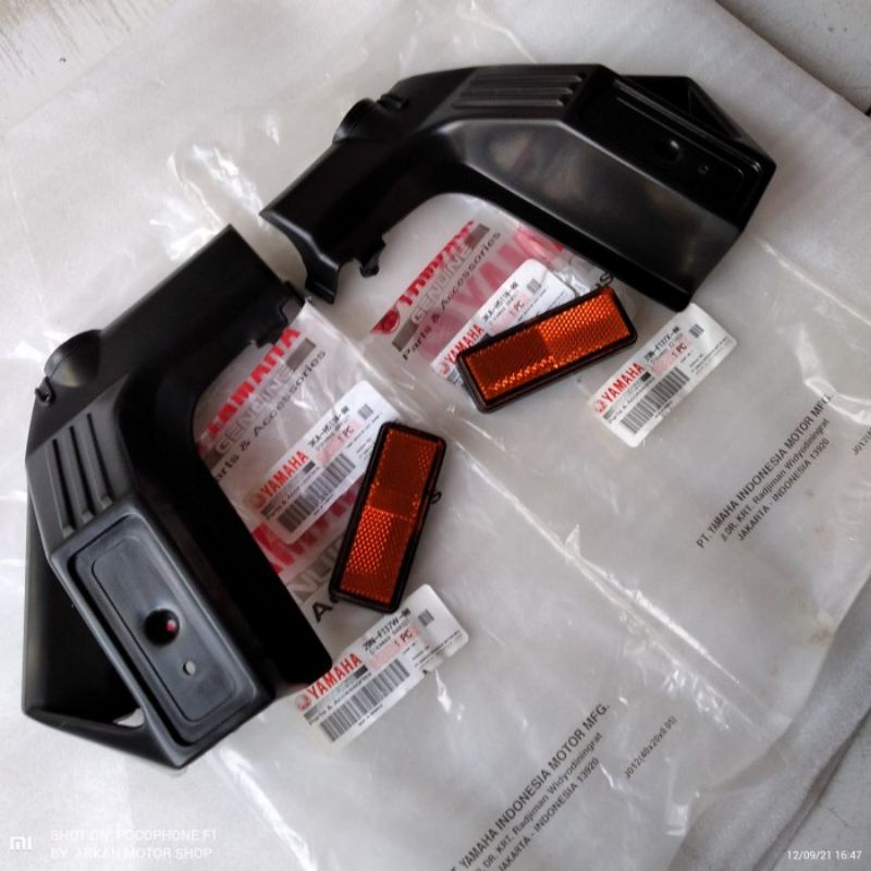 AIR SCOOP + MATA KUCING SET 29N RX KING ORI YGP RXKING RX-KING KUPINGAN TANGKI KIRI KANAN