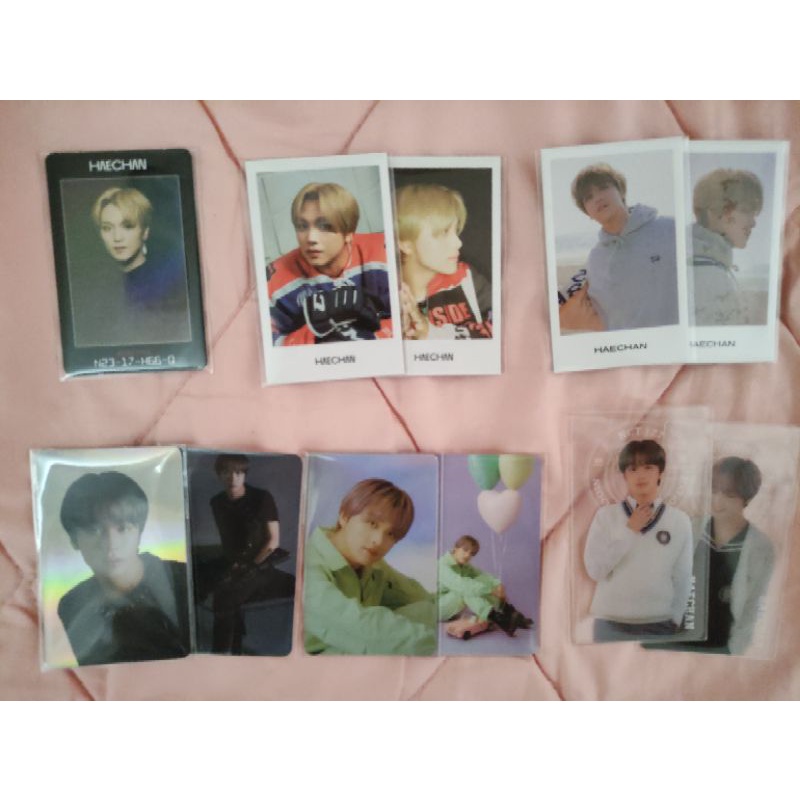 Haechan Access Card AC Polaroid Pola 90s Love From Home Sticker Photocard PC Benefit SG 21 NCT 127 D