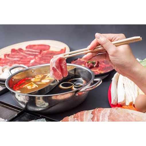 Sumpit Kayu Jumbo 30cm Isi 1pasang Chopstick Extra 30cm Sumpit Makan