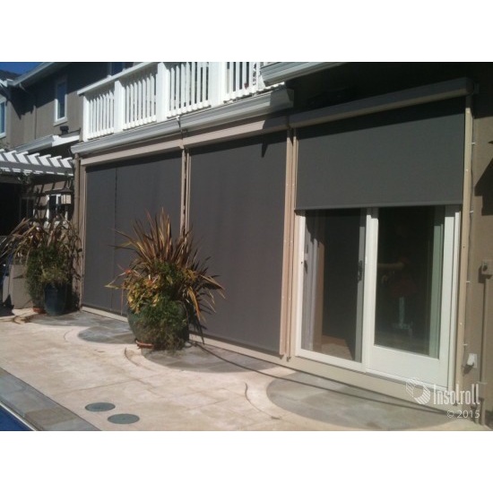 Sharp Point Roller Blind Sun Screen Outdoor Indoor Premium