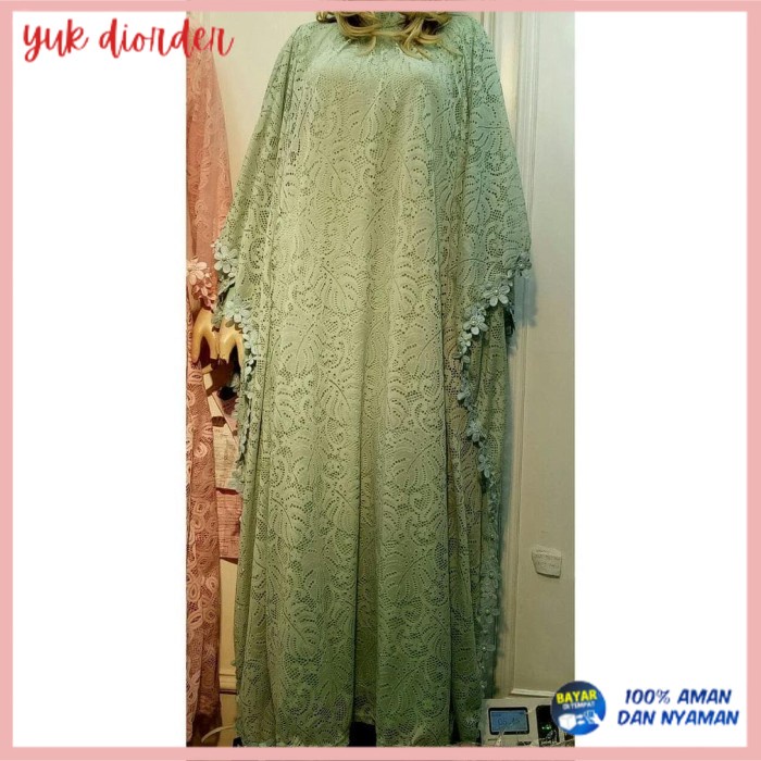 ✨ BISA COD ✨ Dress Brukat GAMIS KAFTAN ORI BY SHAKIRA / SETELAN