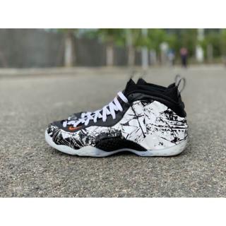 blue white foamposites