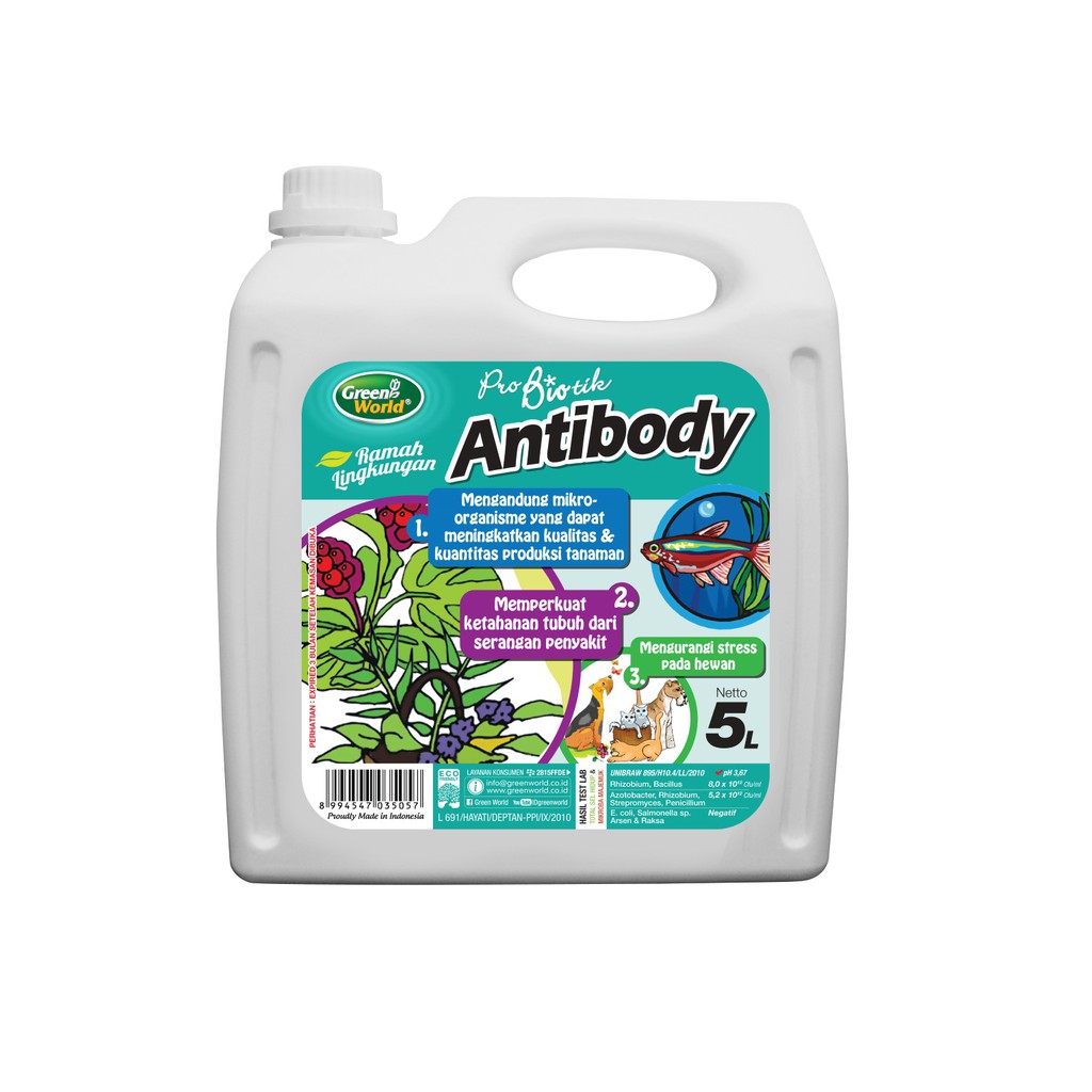 

Probiotik AntibodyTanaman 5 Liter