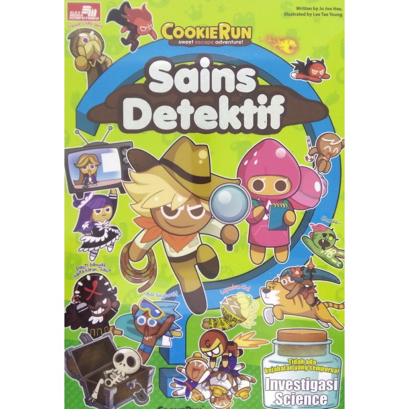 Cookie Run Sweet Escape Adventure - Sains Detektif (Education Comics) BUKU ORIGINAL