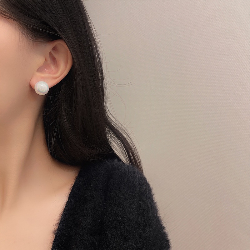 Anting Mutiara Gaya Retro Korea Untuk Aksesoris