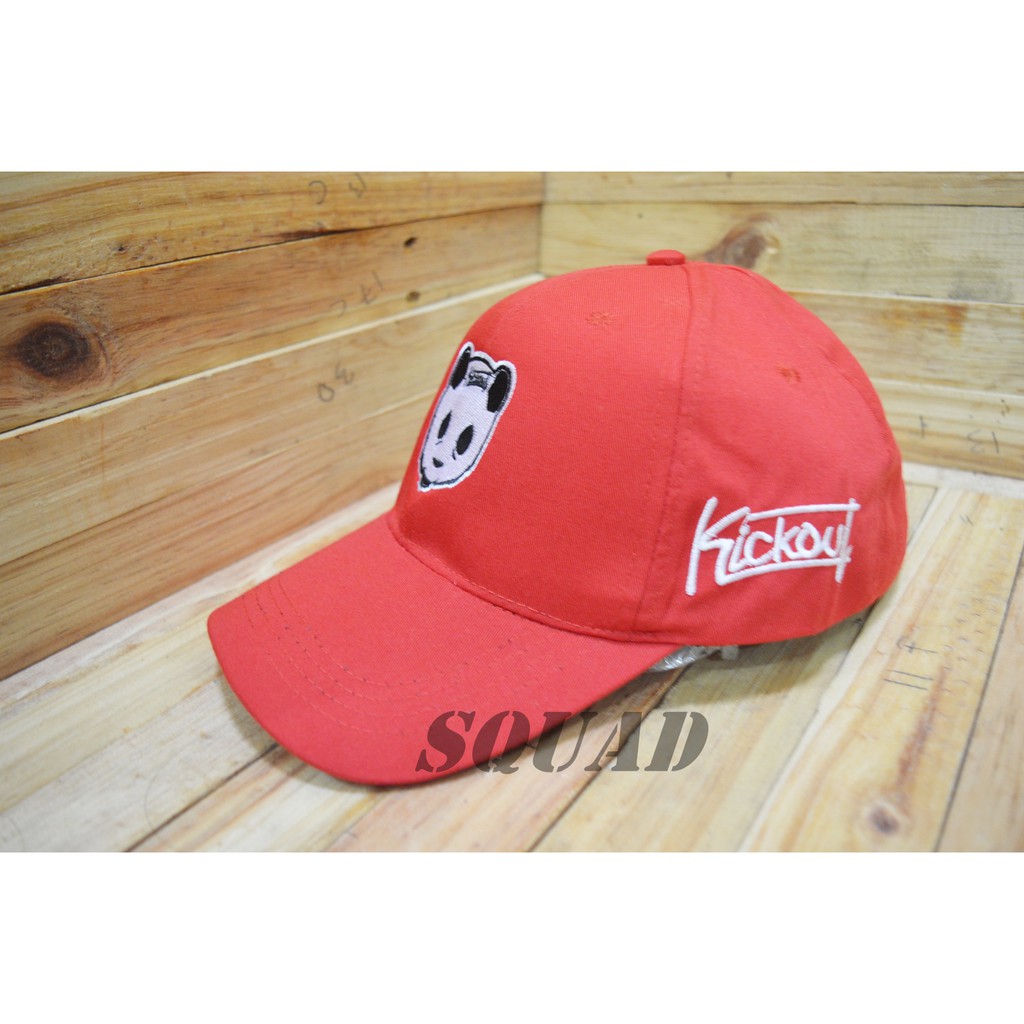 topi panda kickout / topi distro / topi bordir  / topi terkini  / squad