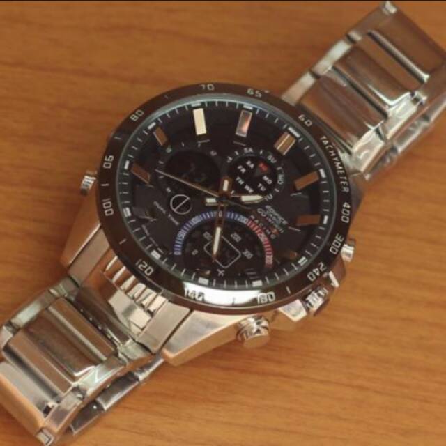 Jam tangan casio edifice infinity redbull racing silver list red